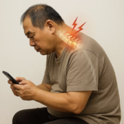 脊椎神經壓迫示意圖